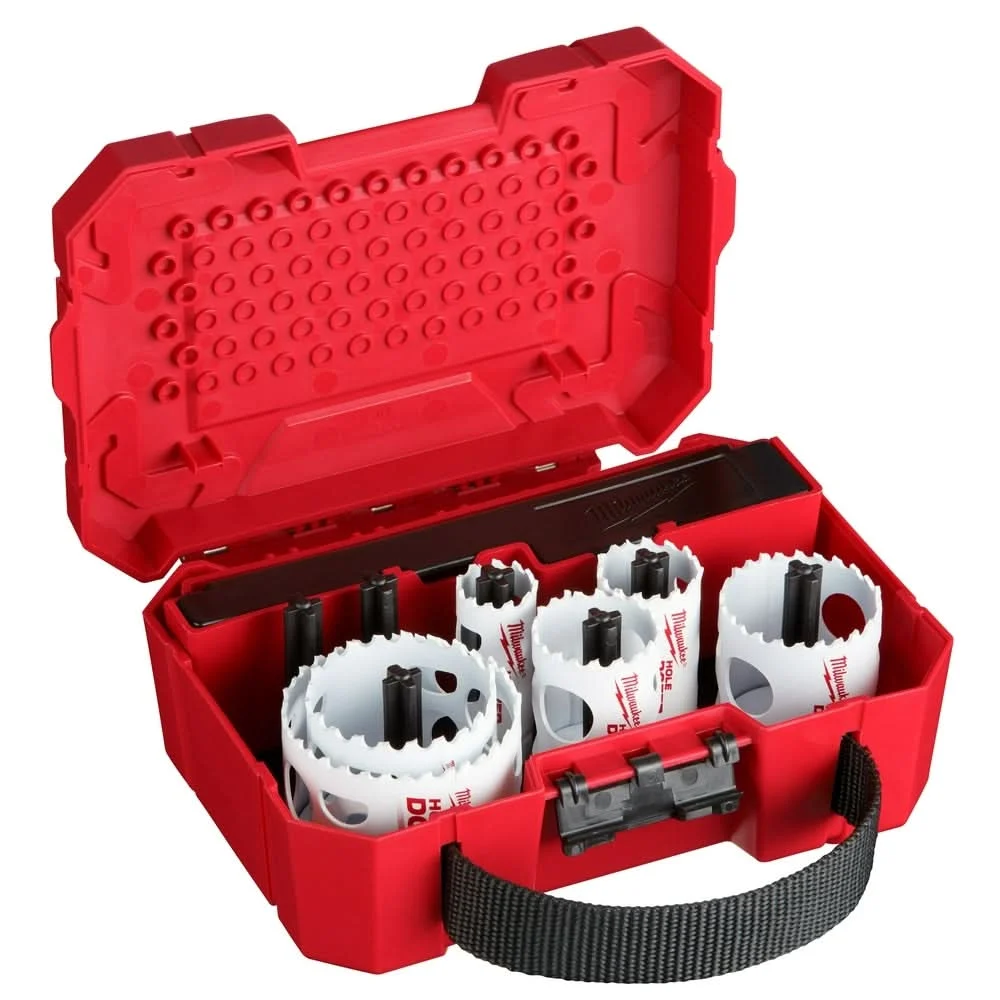 Milwaukee HOLE DOZER Electricians Hole Saw Kit, 10-Piece Set