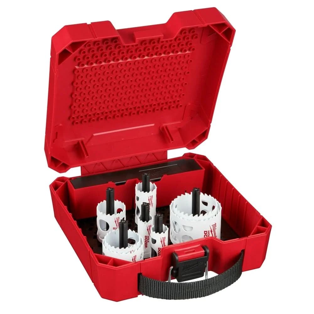 Milwaukee 49-22-4143 HOLE DOZER Plumbers Hole Saw Kit, 12-Piece Set