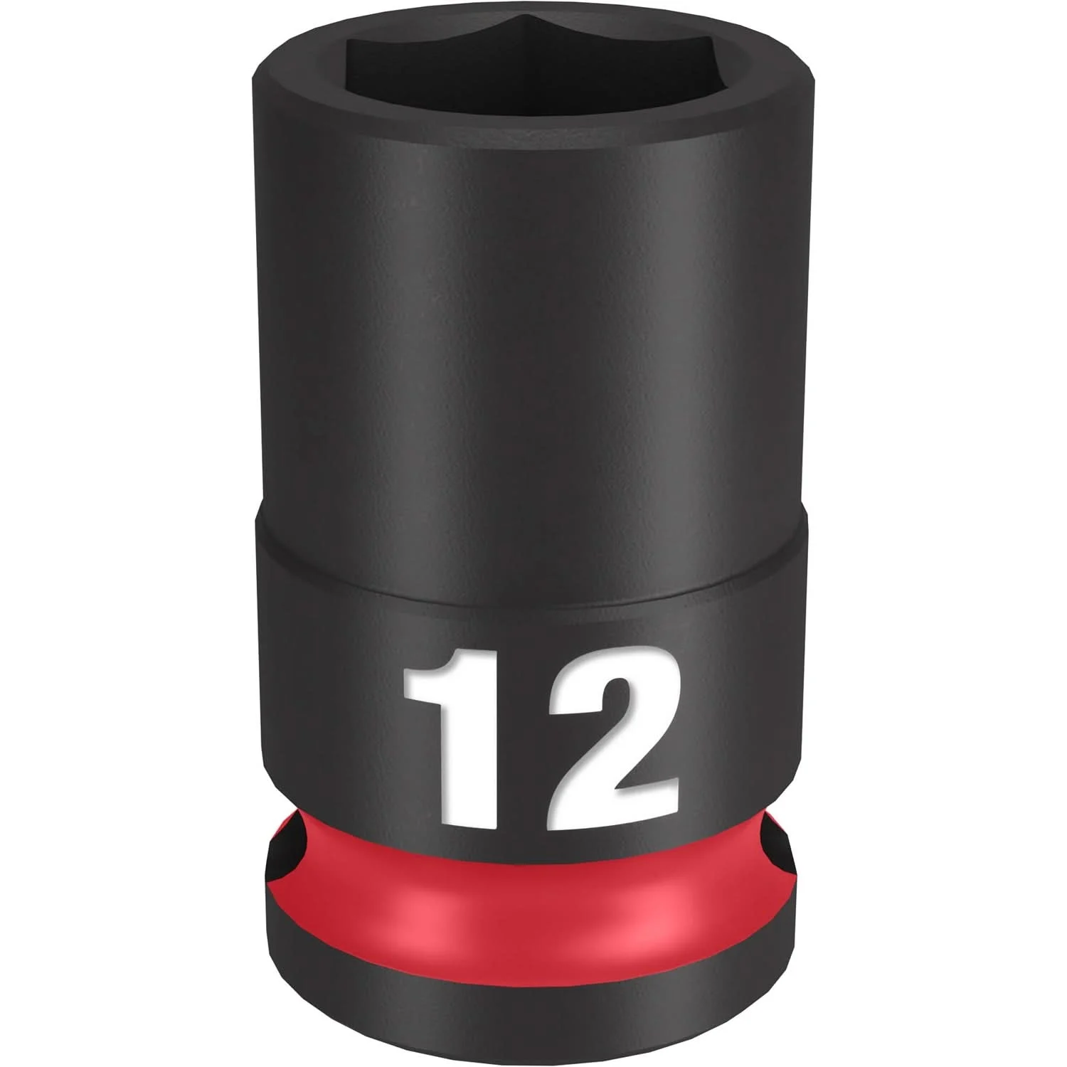 Milwaukee 49-66-6136 SHOCKWAVE Impact Duty 3/8-Inch Drive 12MM Standard 6 Point Socket