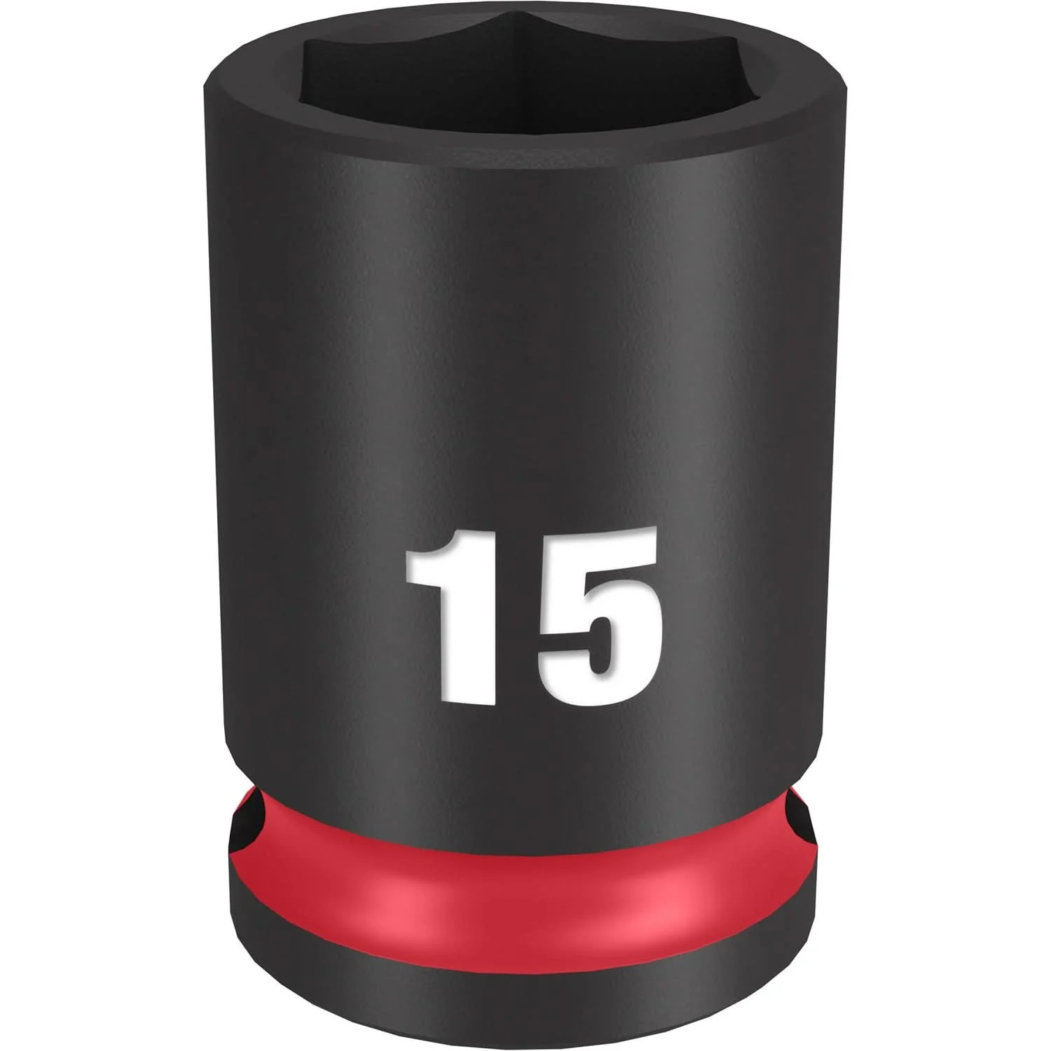 Milwaukee 49-66-6139 SHOCKWAVE Impact Duty 3/8-Inch Drive 15MM Standard 6 Point Socket