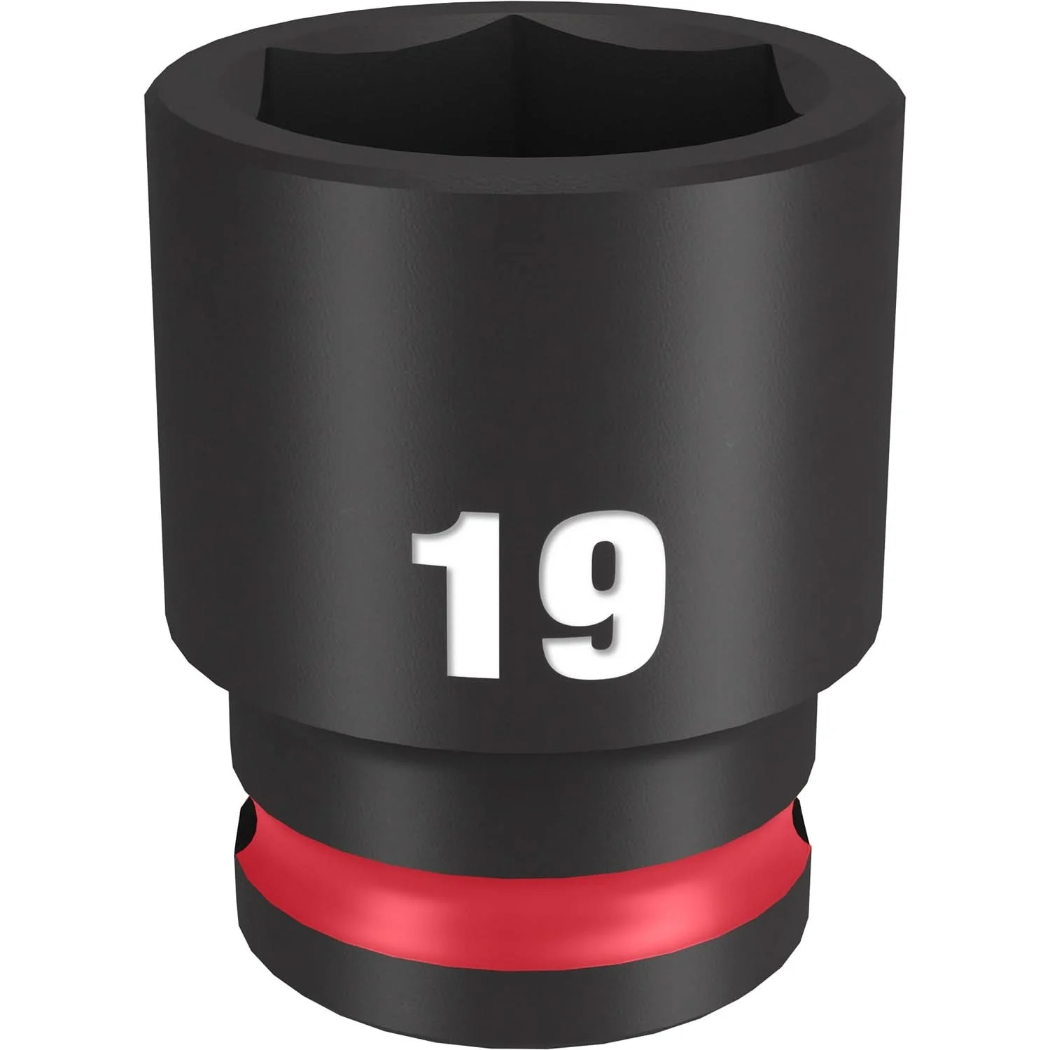 Milwaukee 49-66-6143 SHOCKWAVE Impact Duty 3/8-Inch Drive 19MM Standard 6 Point Socket
