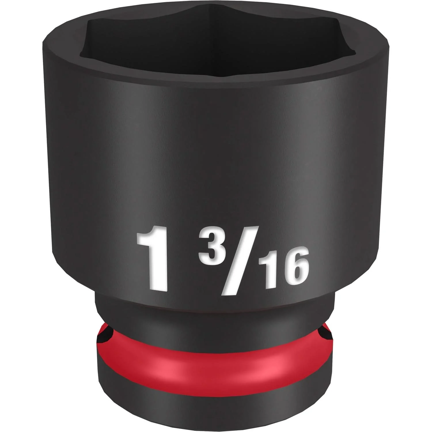 Milwaukee 49-66-6213 SHOCKWAVE Impact Duty 1/2-Inch Drive 1-3/16-Inch Standard 6 Point Socket