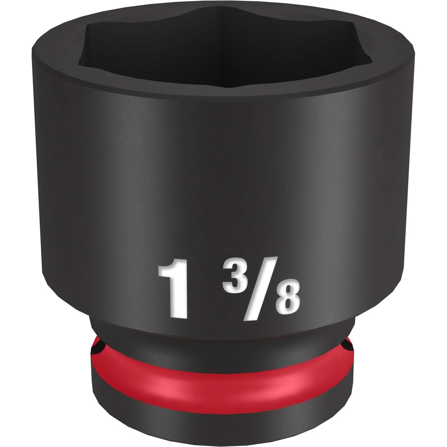 Milwaukee 49-66-6216 SHOCKWAVE Impact Duty 1/2-Inch Drive 1-3/8-Inch Standard 6 Point Socket
