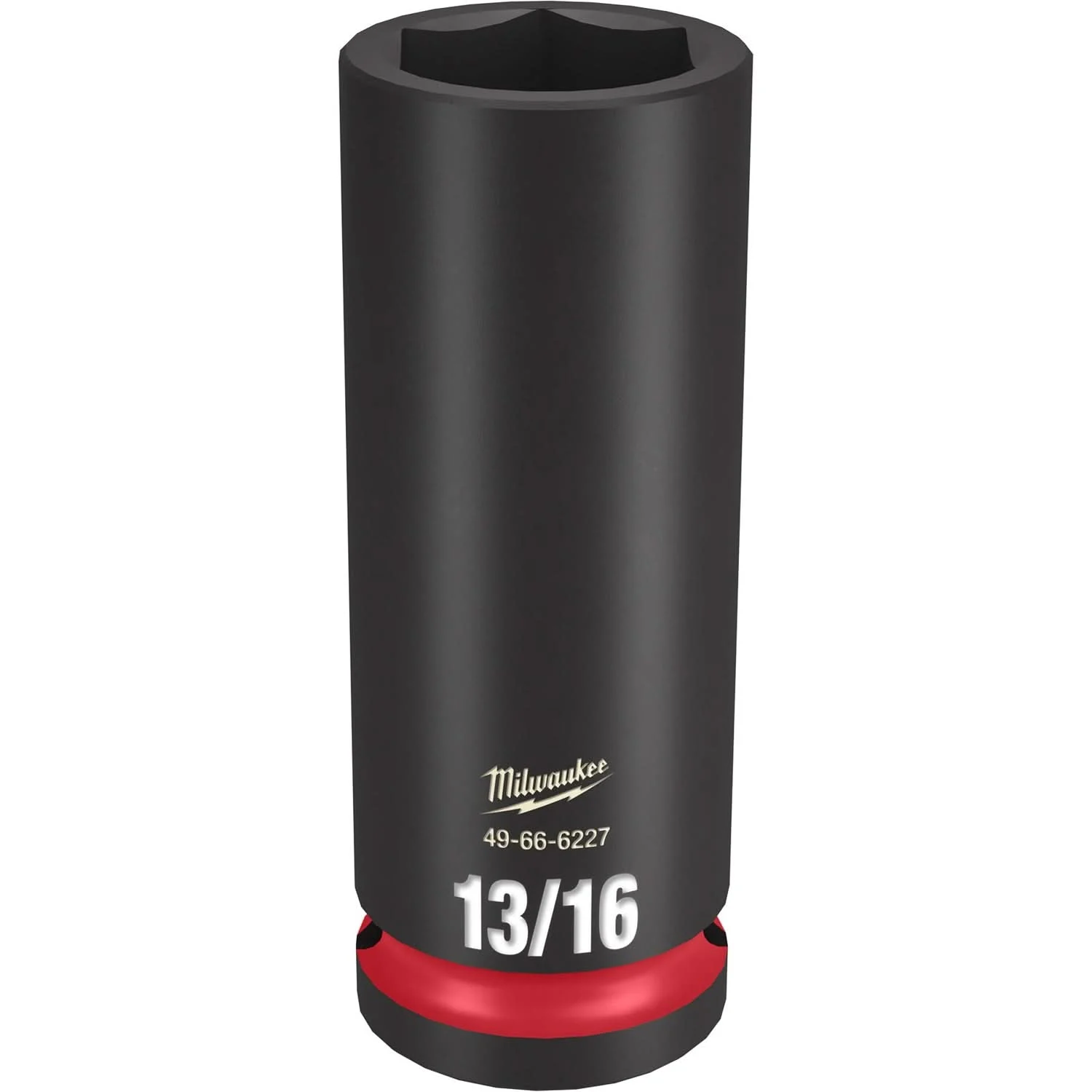 Milwaukee 49-66-6227 SHOCKWAVE Impact Duty 1/2-Inch Drive 13/16-Inch Deep 6 Point Socket