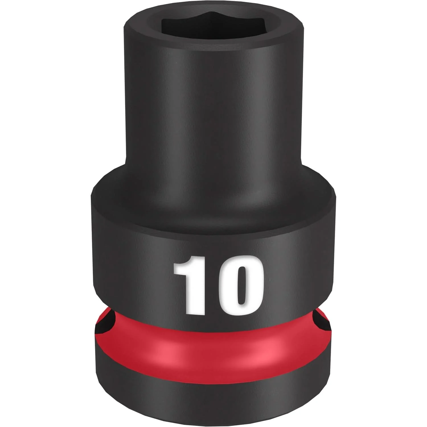 Milwaukee 49-66-6242 SHOCKWAVE Impact Duty 1/2-Inch Drive 10MM Standard 6 Point Socket