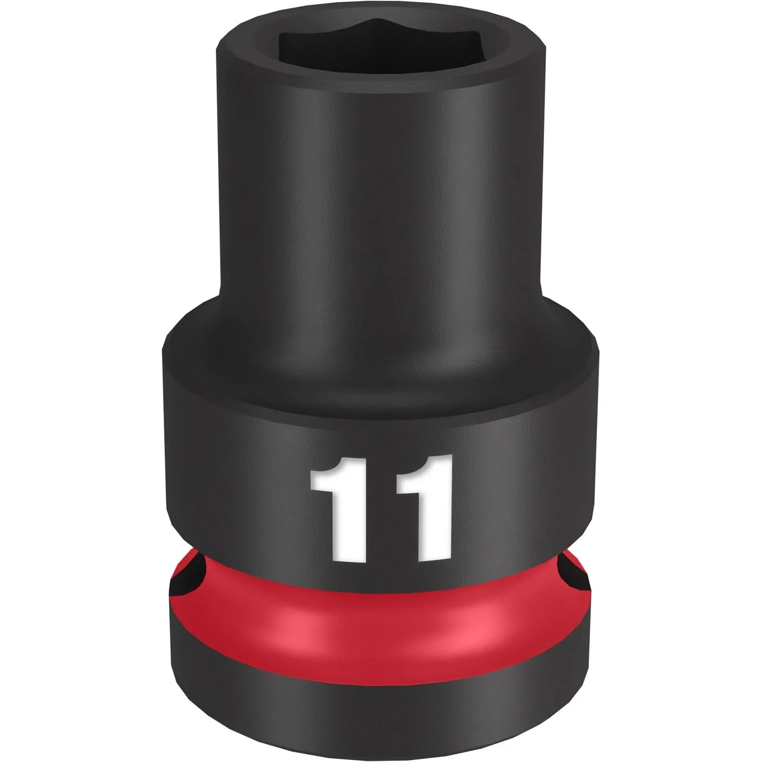 Milwaukee 49-66-6243 SHOCKWAVE Impact Duty 1/2-Inch Drive 11MM Standard 6 Point Socket