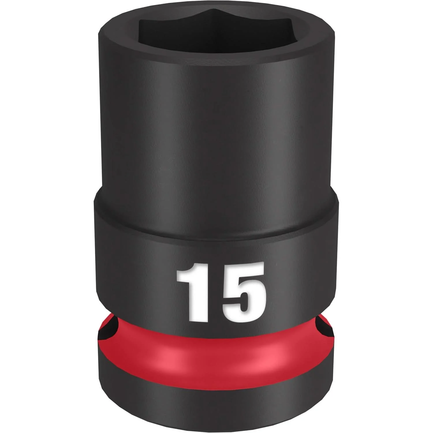 Milwaukee 49-66-6247 SHOCKWAVE Impact Duty 1/2-Inch Drive 15MM Standard 6 Point Socket