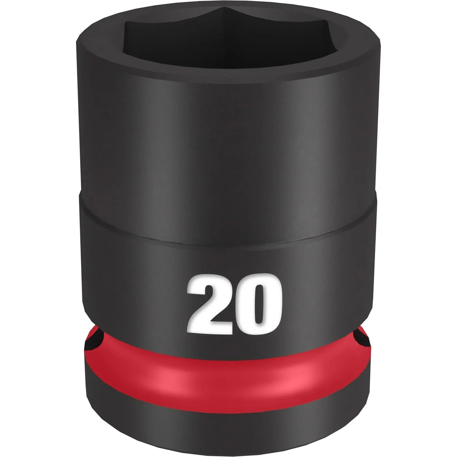 Milwaukee 49-66-6252 SHOCKWAVE Impact Duty 1/2-Inch Drive 20MM Standard 6 Point Socket