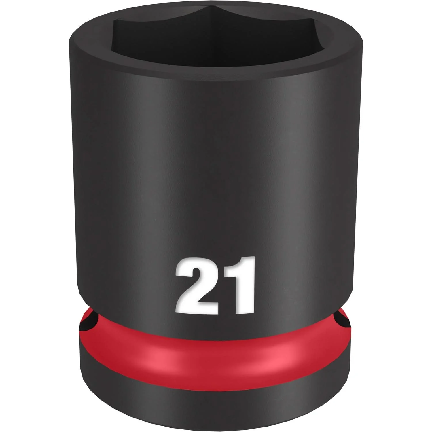Milwaukee 49-66-6253 SHOCKWAVE Impact Duty 1/2-Inch Drive 21MM Standard 6 Point Socket