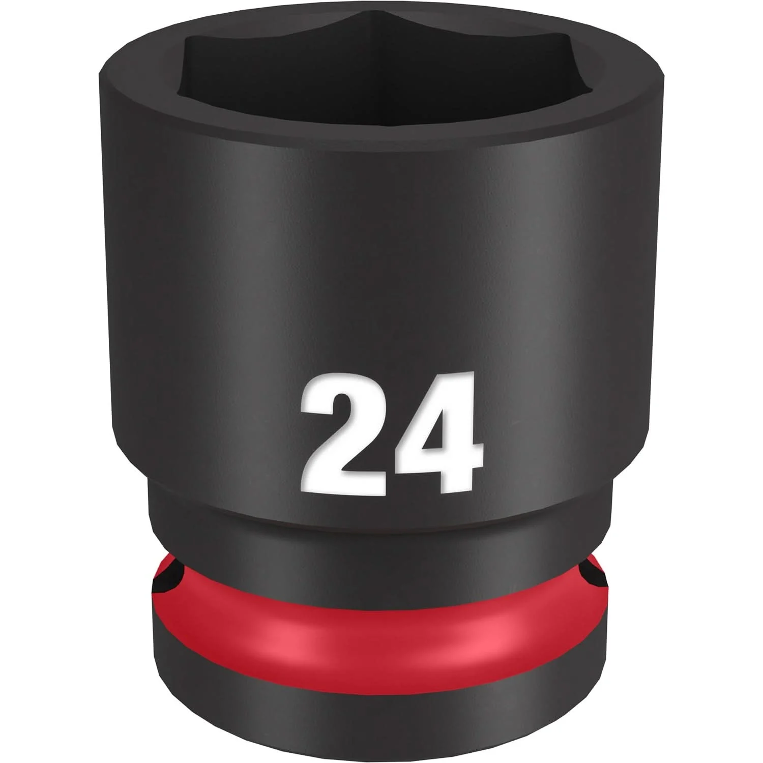 Milwaukee 49-66-6256 SHOCKWAVE Impact Duty 1/2-Inch Drive 24MM Standard 6 Point Socket