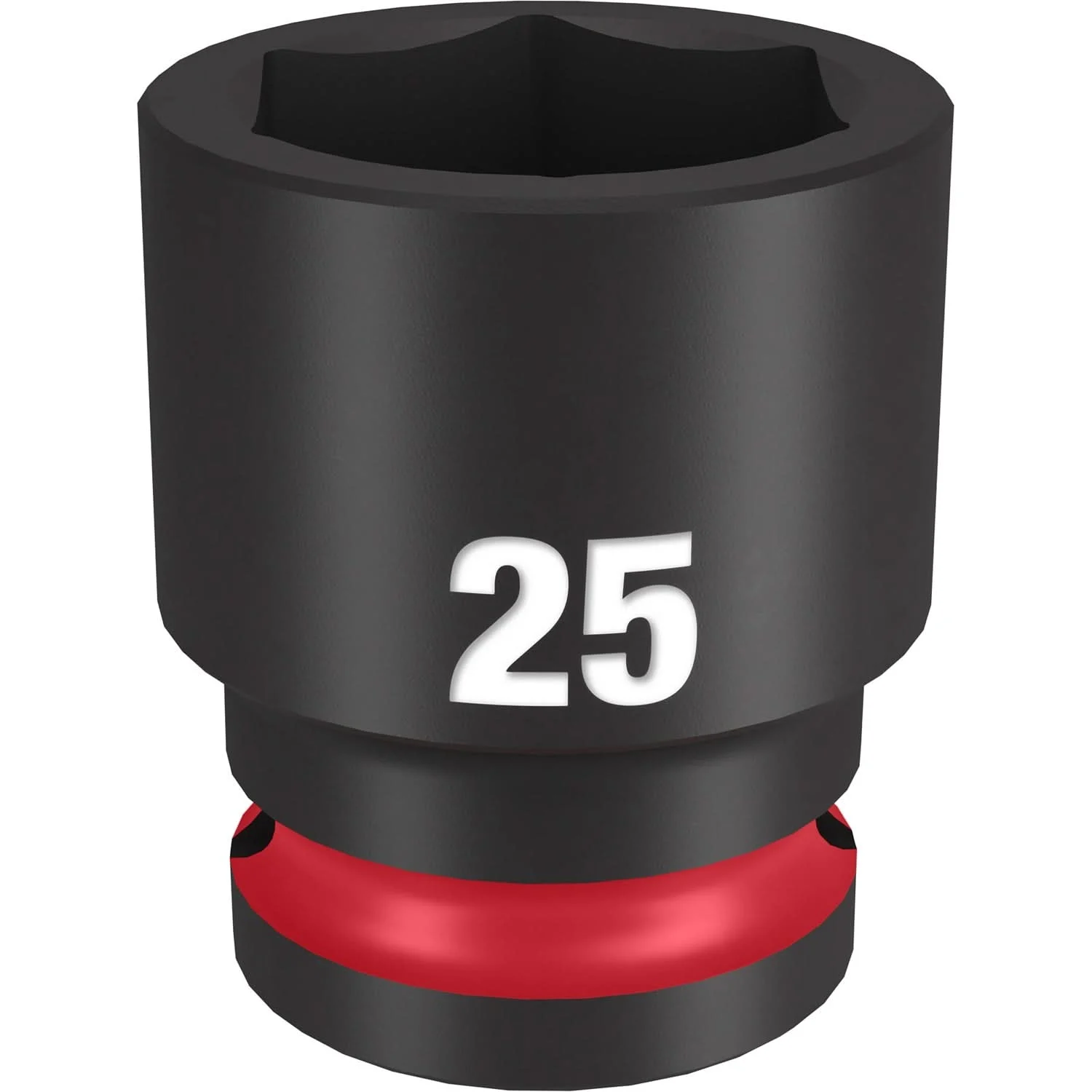 Milwaukee 49-66-6257 SHOCKWAVE Impact Duty 1/2-Inch Drive 25MM Standard 6 Point Socket