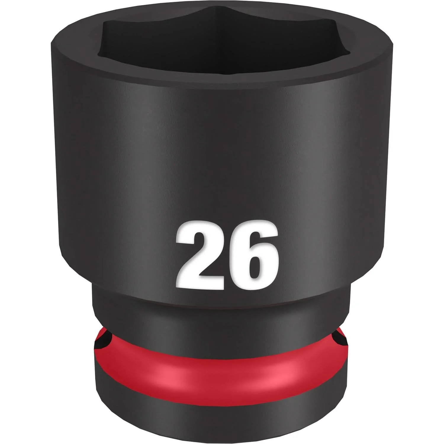 Milwaukee 49-66-6258 SHOCKWAVE Impact Duty 1/2-Inch Drive 26MM Standard 6 Point Socket