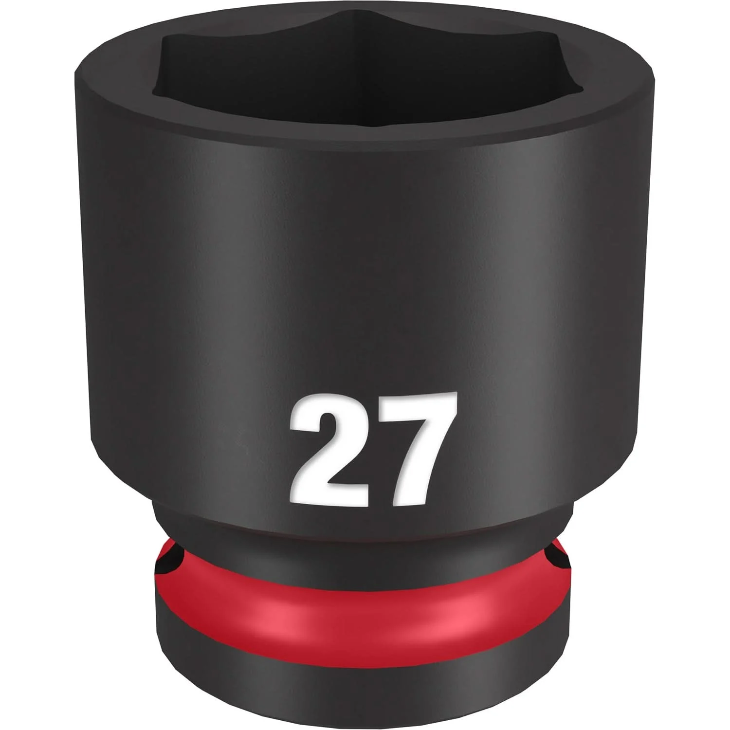 Milwaukee 49-66-6259 SHOCKWAVE Impact Duty 1/2-Inch Drive 27MM Standard 6 Point Socket