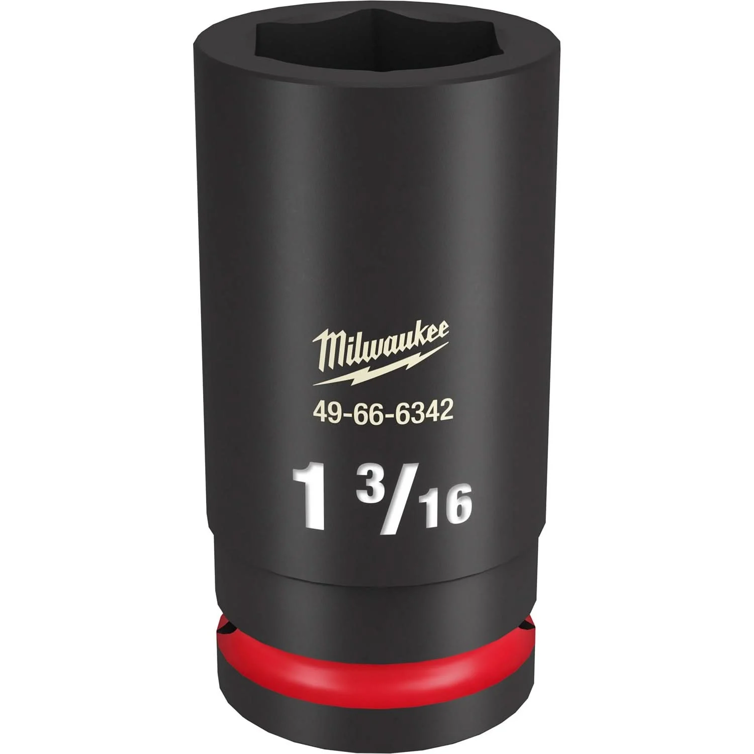 Milwaukee 49-66-6342 SHOCKWAVE Impact Duty 3/4-Inch Drive 1-3/16-Inch Deep 6 Point Socket