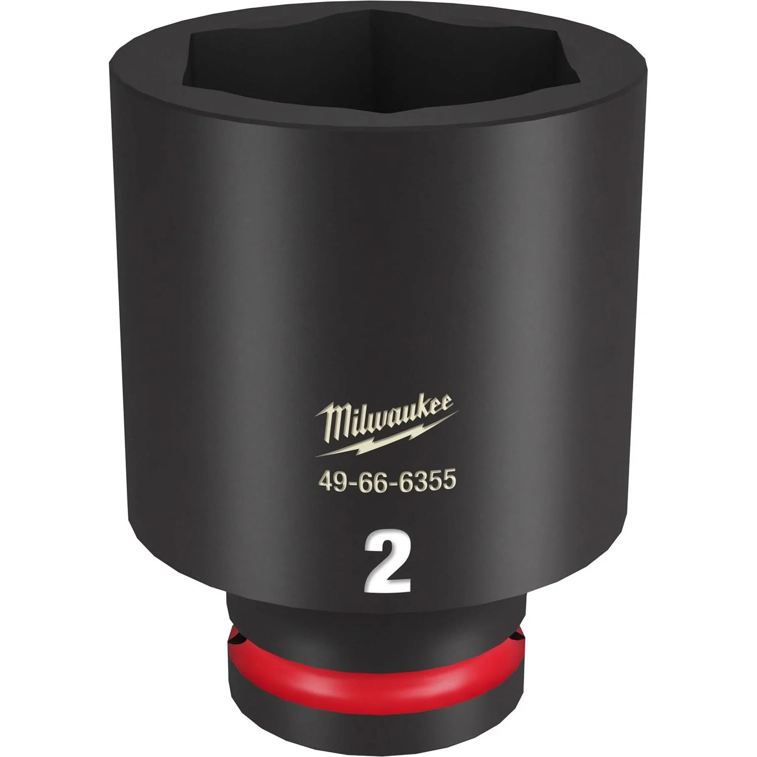 Milwaukee 49-66-6355 SHOCKWAVE Impact Duty 3/4-Inch Drive 2-Inch Deep 6 Point Socket
