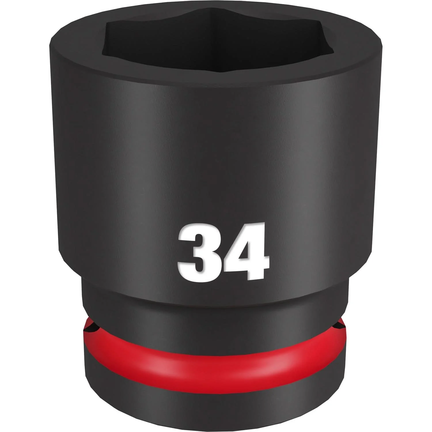 Milwaukee 49-66-6372 SHOCKWAVE Impact Duty 3/4-Inch Drive 34MM Standard 6 Point Socket