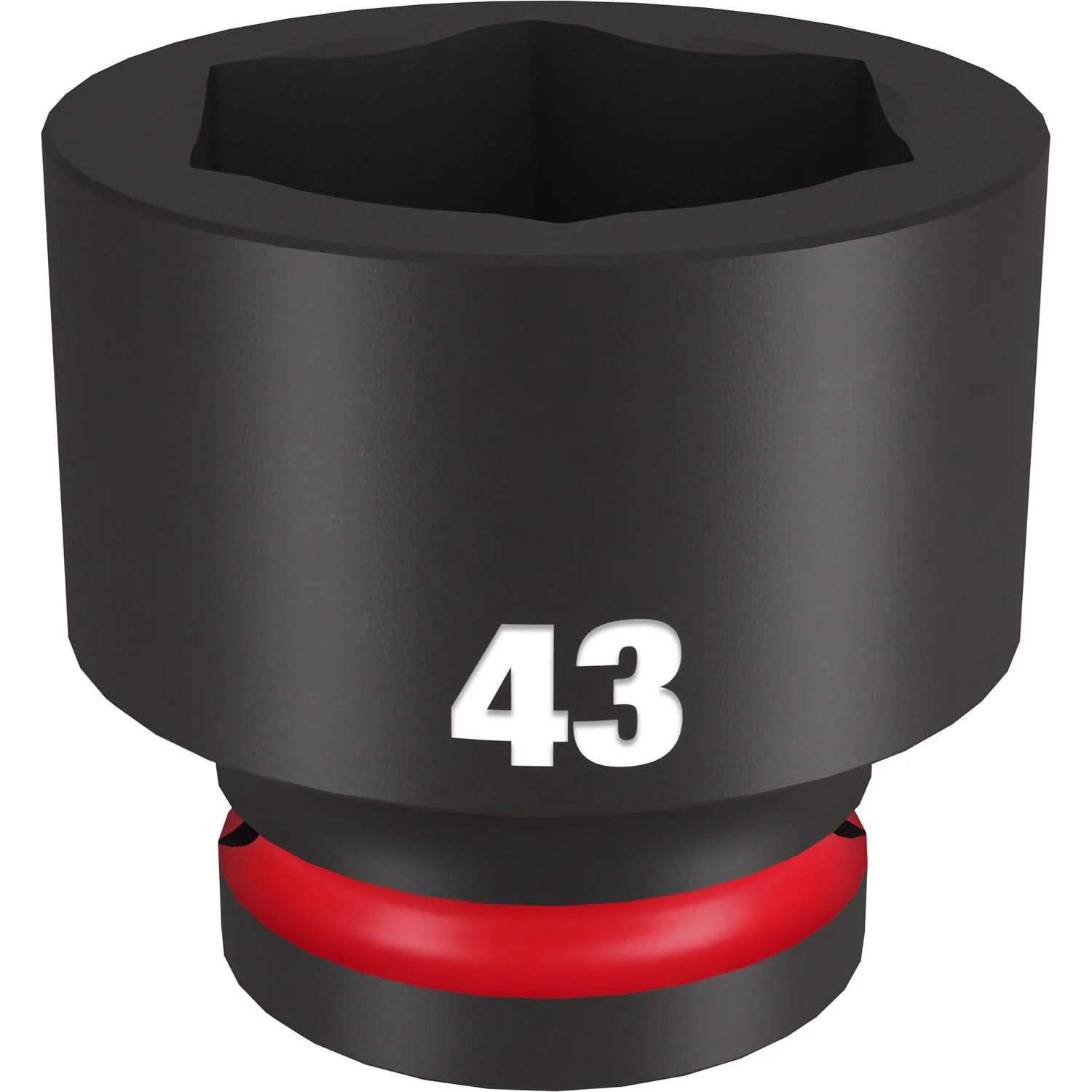 Milwaukee 49-66-6381 SHOCKWAVE Impact Duty 3/4-Inch Drive 43MM Standard 6 Point Socket