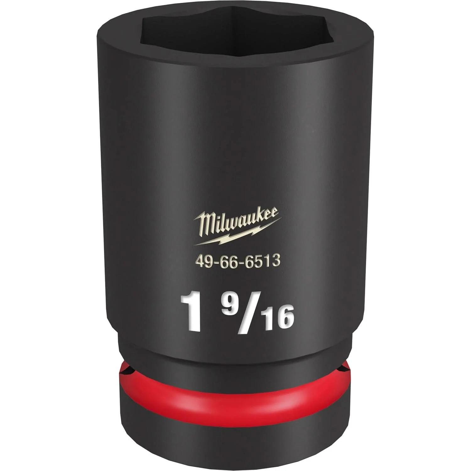Milwaukee 49-66-6513 SHOCKWAVE Impact Duty 1-Inch Drive 1-9/16-Inch Deep 6 Point Socket