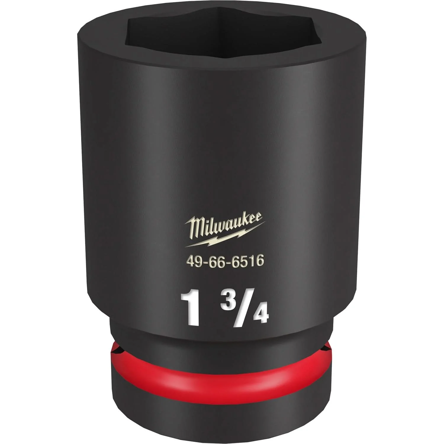 Milwaukee 49-66-6516 SHOCKWAVE Impact Duty 1-Inch Drive 1-3/4-Inch Deep 6 Point Socket