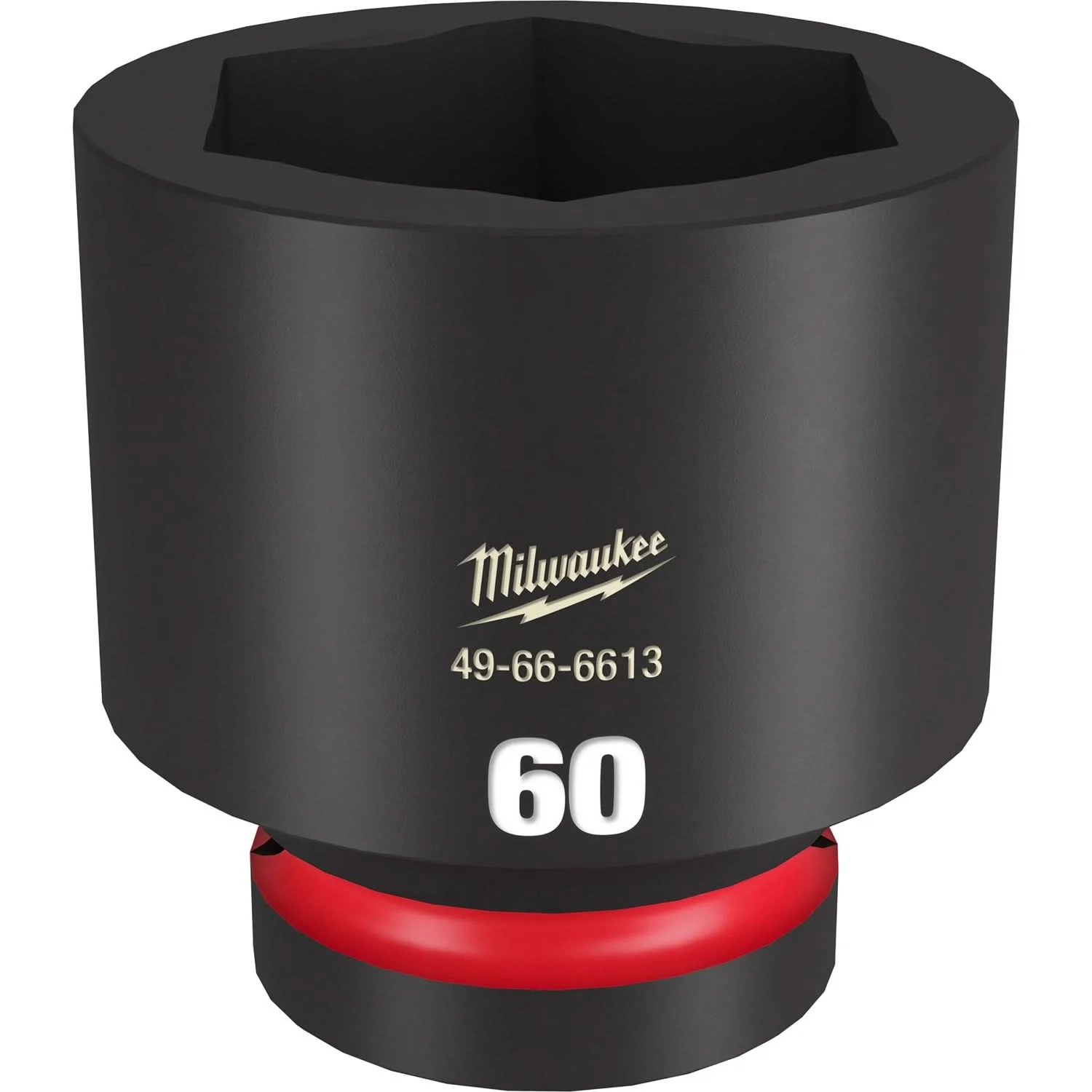 Milwaukee 49-66-6613 SHOCKWAVE Impact Duty 1-Inch Drive 60MM Standard 6 Point Socket