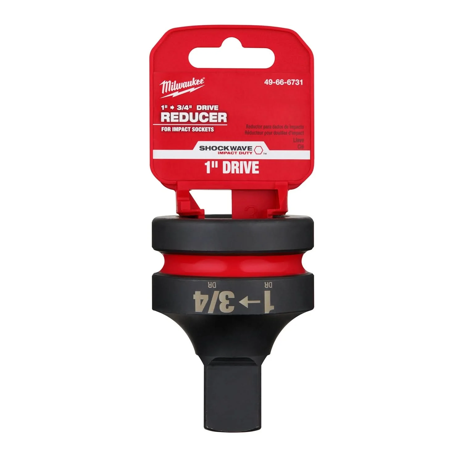 Milwaukee 49-66-6731 SHOCKWAVE Impact Duty 1-Inch Drive 3/4-Inch Standard 6 Point Socket