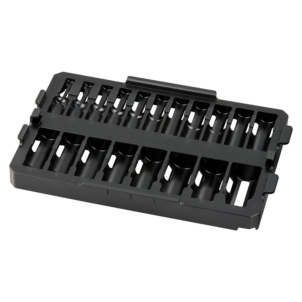 49-66-6831 Impact Socket 3/8" Dr 19PC MM TRAY ONLY