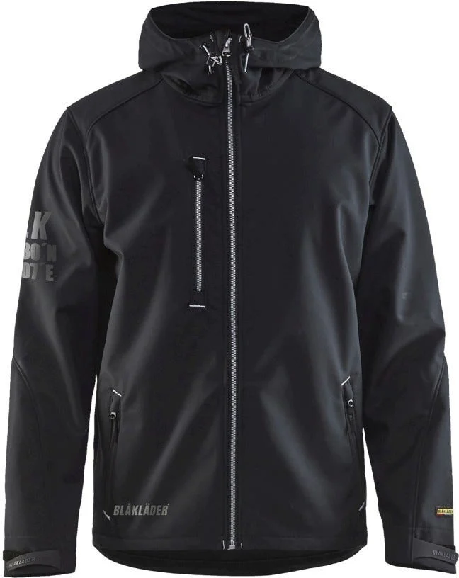 Blaklader 49392517 Pro Softshell Jacket, Black / Silver