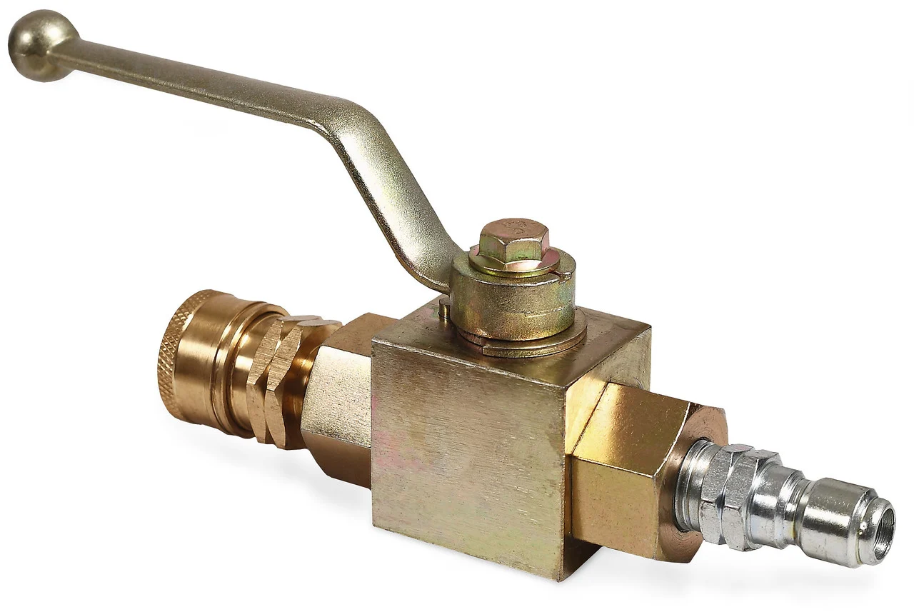 Mi-T-M 50-0210,Rotary Surface Cleaners, Shut-Off Ball Valve