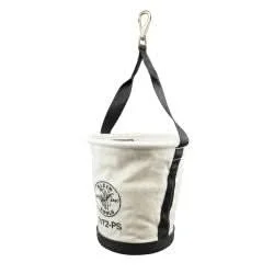 Klein Tools 5172PS Heavy-Duty Tapered Wall Bucket 15 Pocket