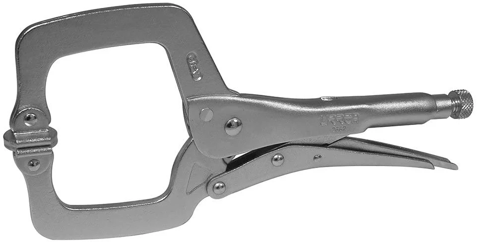 11 Inch C-Clamp With Swivel Pads Jaw Industrial Grade Locking Plier 266R