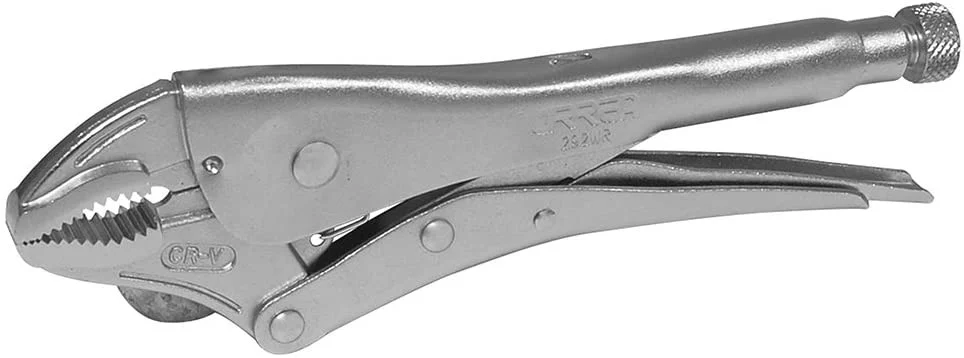 10 Inch Curved Jaw With Wire Cutter Industrial Grade Locking Plier 292WR