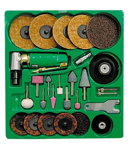 Mountain 90 Angle 1/4" Die Grinder and Surface Prep Kit MTN7310