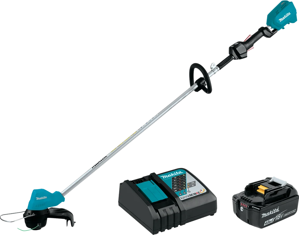 XRU11M1 18V LXT? Lithium-Ion Brushless Cordless String Trimmer Kit (4.0Ah), Brushless motor
