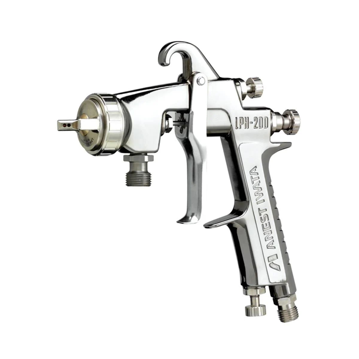 ANEST IWATA Pressure Spray Gun, 0.8 mm Nozzle, 28 psi