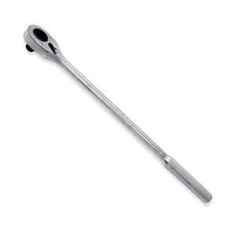 1/2 IN DR LONG REVERSIBLE CHROME RATCHET - 15 IN LONG