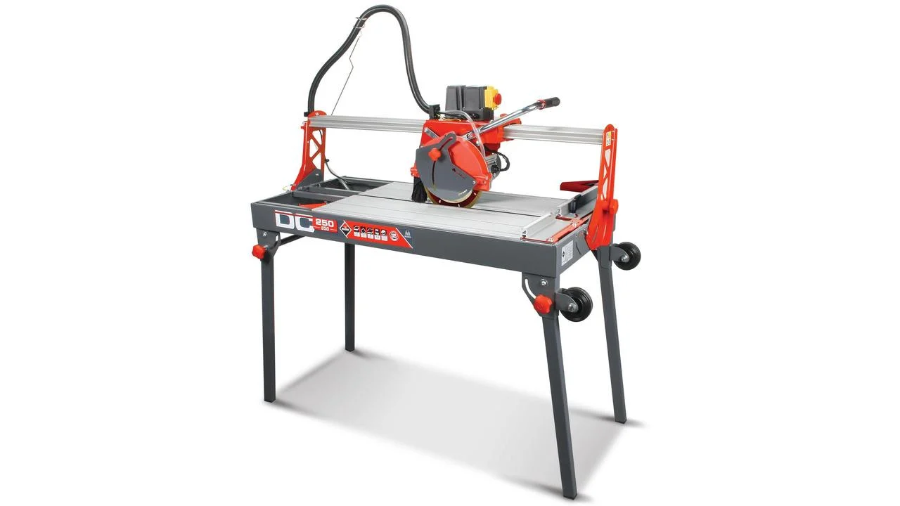 Rubi Tile Saws DC-250-1200 ZERO DUST (1.5hp) 48" - (10" blade incl.) Replaced by