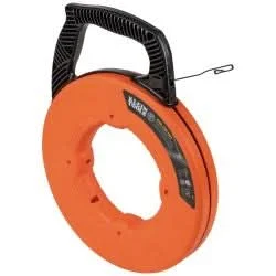 Klein Tools 56333 Steel Fish Tape, 1/8-Inch x 120-Foot