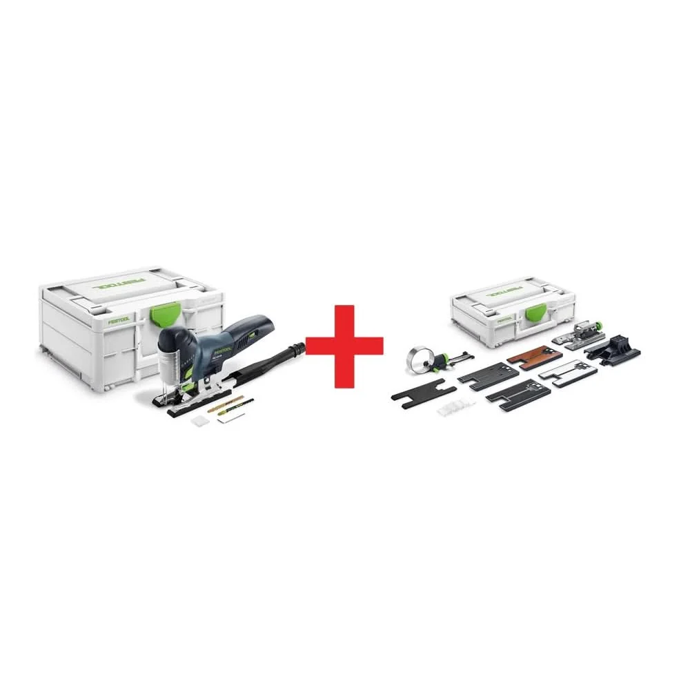 Festool PSC 420 EB Carvex Jigsaw BASIC with Carvex Imperial Accessory Kit
