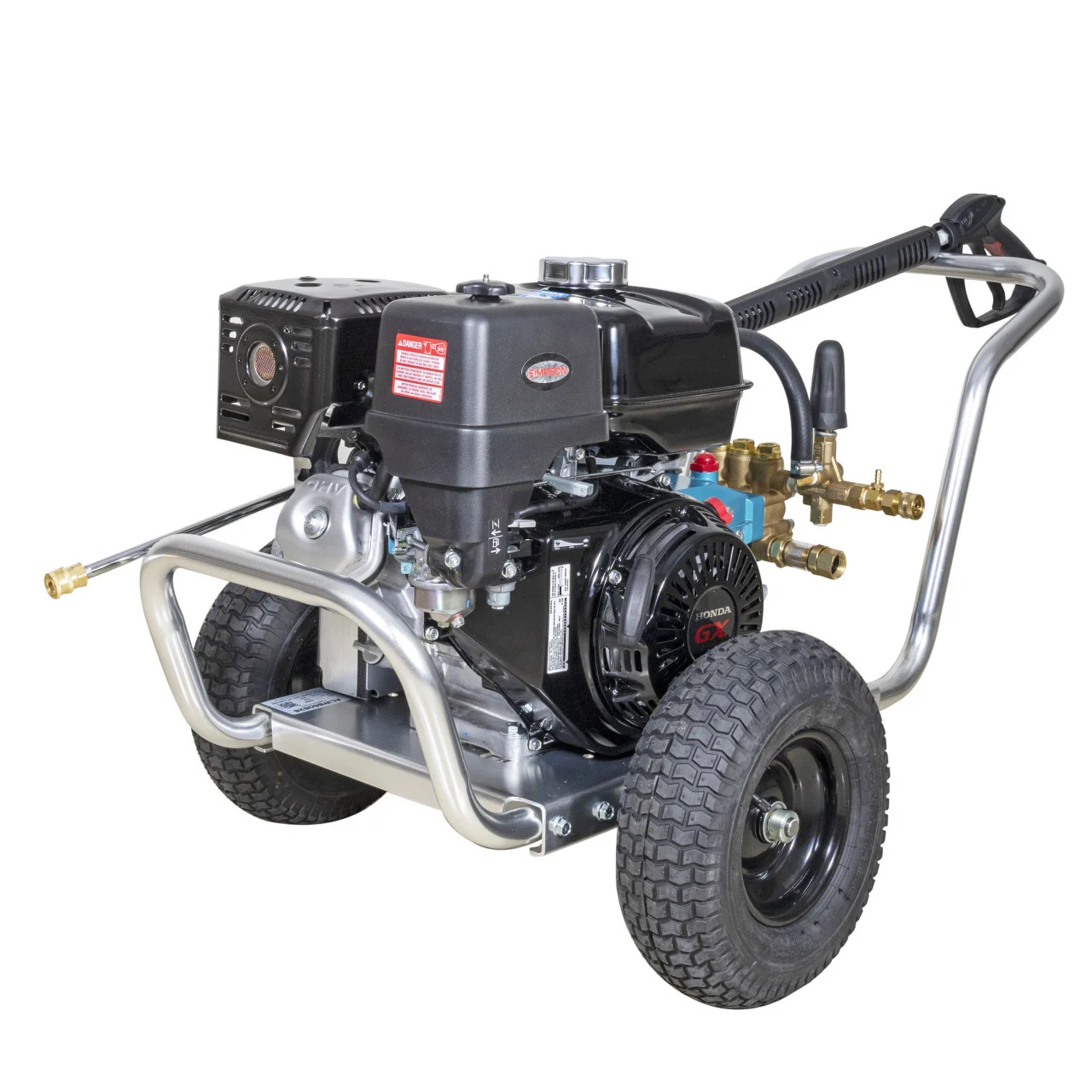 SIMPSON Aluminum Water Blaster ALWB60828 Gas Pressure Washer 4200 PSI at 4.0 GPM
