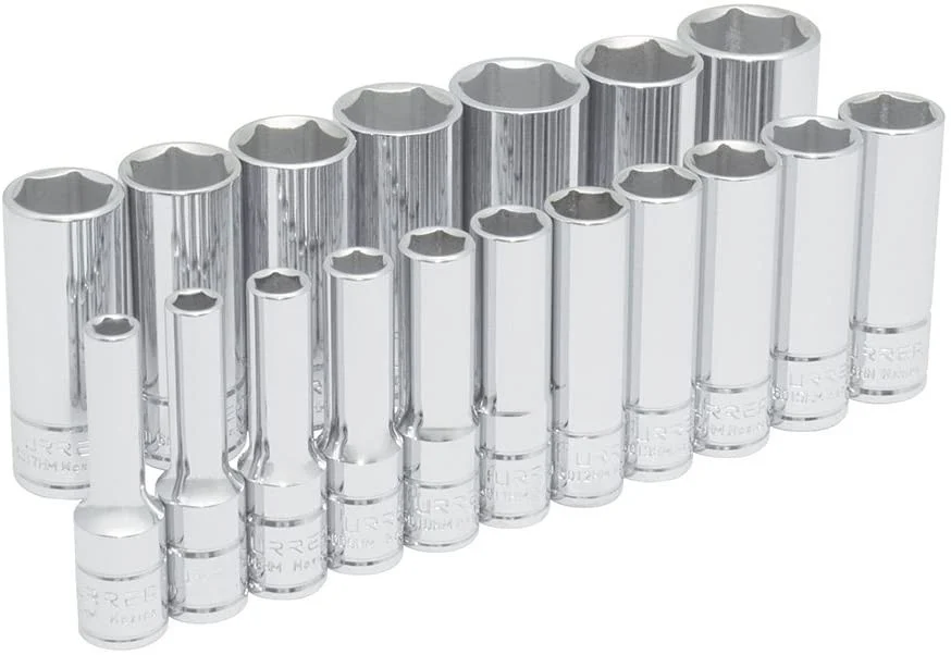 3/8" Drive 6-Point Socket 18 Pieces Set 52203
