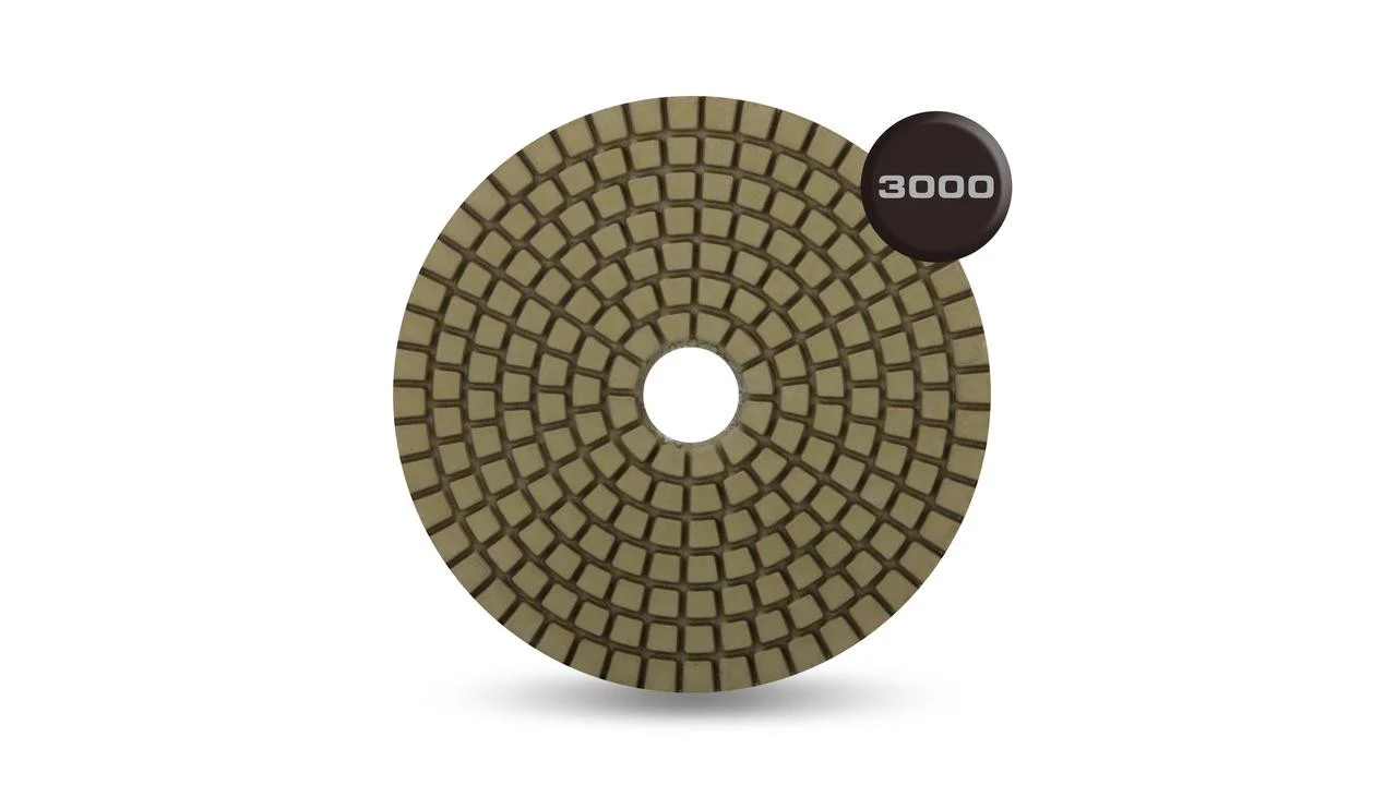Rubi Wet Polishing Pads POLISHING PADS WET RESINE 4" GR.3000