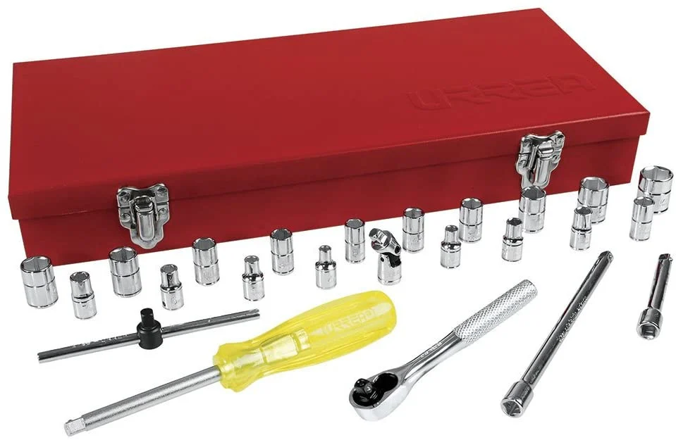 1/4" Drive Socket 25 Pieces Set With Accessories 4700CM