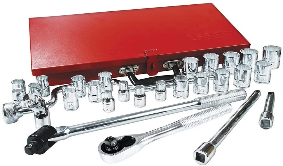1/2" Drive Socket 29 Pieces Set With Accessories 5400M