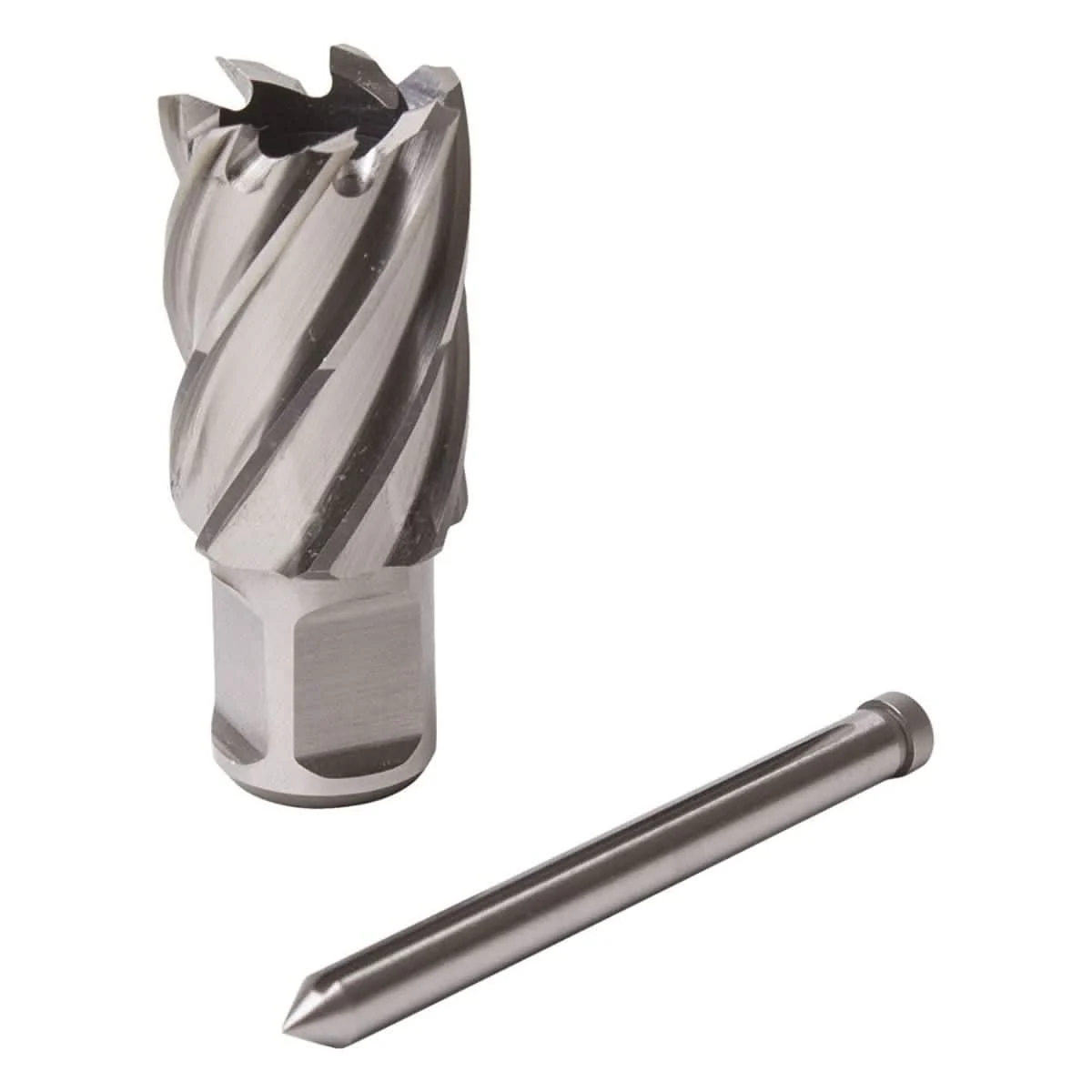 Fein 63134302042 HSS Annular Cutter with 3/4 Straight Shank, 1 3/16-in Dia, 2-in Depth