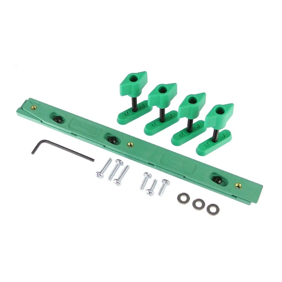 Micro Jig DV-360ZP750B1 ZEROPLAY 360 Sled Kit for T-Tracks and U-Tracks