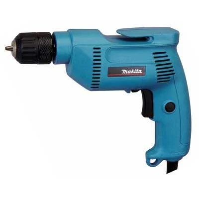 Makita 3/8 in Drill, Var. Speed, Reversible Keyless Chuck 6408