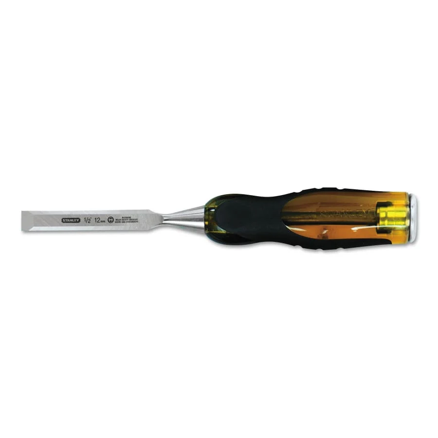 STANLEY Fatmax Short Blade Chisels, 9 in Long, 1/2 in Cut each