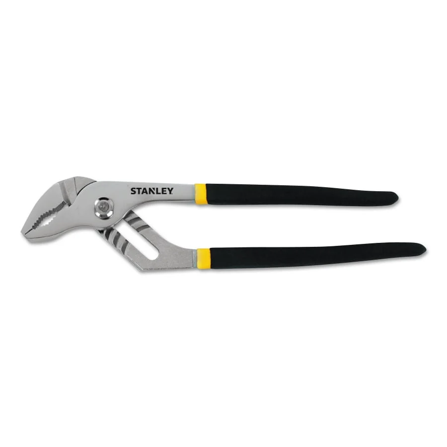 Stanley Groove Joint Pliers, 10 1/4 in Long, Steel