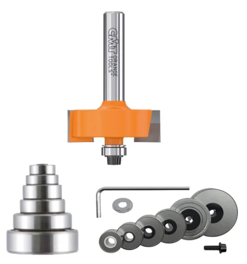 CMT 835.001.11,1'' + 3/8'',Rabbeting Router Bit Sets
