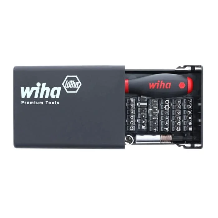 Wiha 71991 39-Piece Bits Collector Security Bits And Magnetic Bit Holder Set